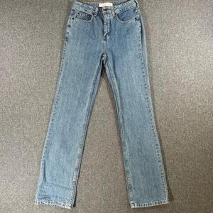 Denver Hayes Jeans Womens 6/34 Classic Fit Blue DH3ELRL101 High Rise Vintage